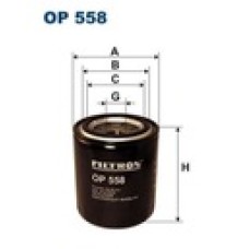 Filtr oleju OP558